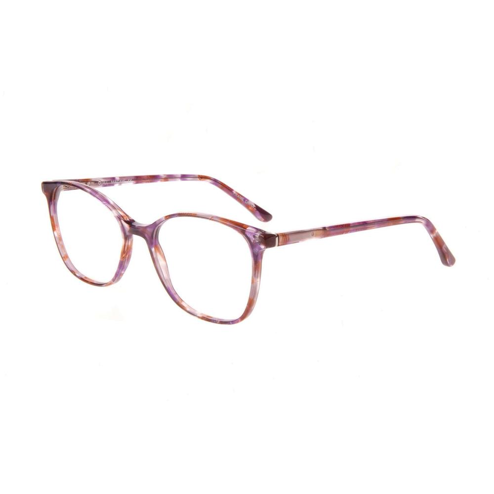 NEW Thin & Light QUILL Purple & Brown Tortoise MACAW Eyeglasses 53/17/140 w/Case